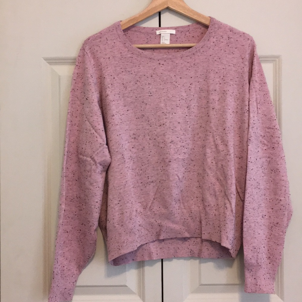 H&M pink sweater
